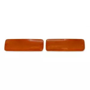Front Bumper Light Lens Orange For Toyota Might-X Hilux MK3 LN85 Pickup 89 - 95 - Picture 1 of 8
