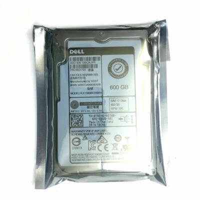TRCN6 Dell 600GB SAS 2.5 inch 15K 15000 to HUC156060CSS204 12G SAS hard drive - Image 1 of 2
