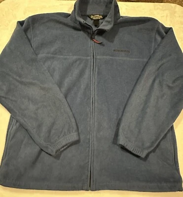 Men’s Winchester Full Zip Fleece Jacket Large Blue - Image 1 of 4