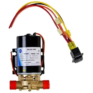Jabsco 18220-1127 Ballast Puppy Wakeboarding Marine Boat Pump 12V DC, NEW IN BOX - Picture 1 of 1