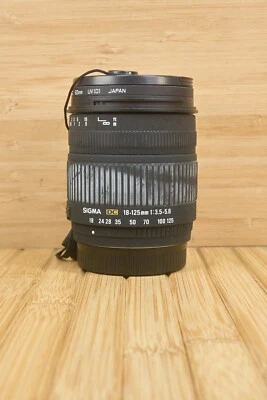 Sigma AF 18-125mm f/3.5-5.6 DC Autofocus Zoom Lens, KPR Mount, Made in Japan - Image 1 of 4