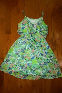 S❤️ EXUBERANTE TX-MAXX ❤️ VESTIDO CÓMODO INFORMAL PLAYA ABIERTA MINI CORREAS HASTA LA RODILLA - Imagen 1 de 3