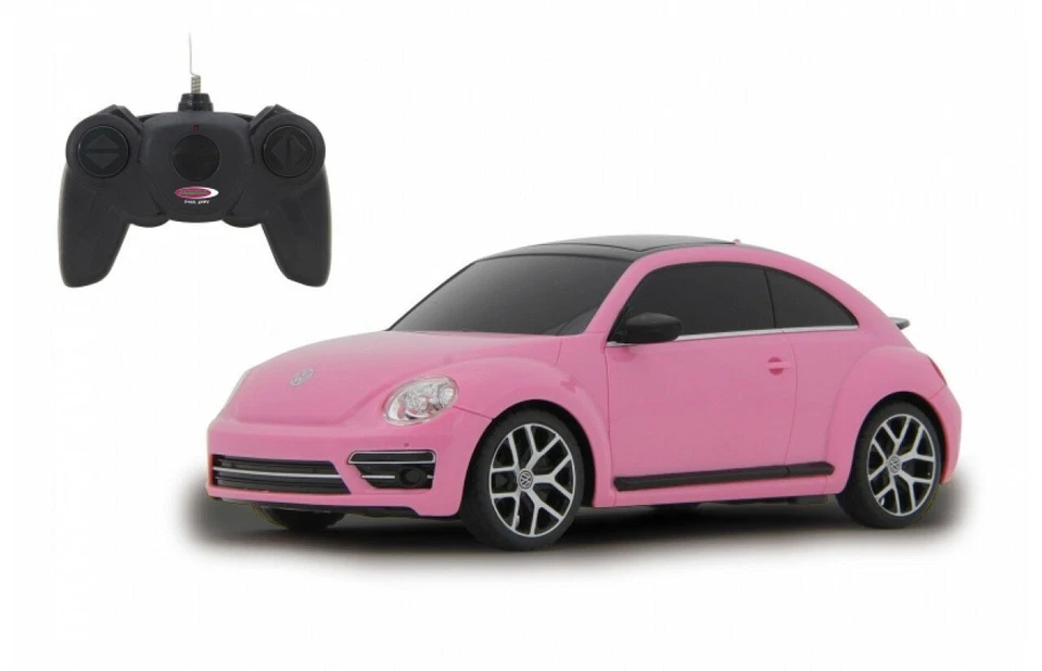 Jamara RC VW Beetle 1:24 | Pink | 2,4GHz | Ferngesteuertes Auto im Retro-Design - Bild 1 von 4