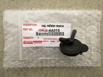 SE ADAPTA A: 09 - 16 TOYOTA VENZA RADIADOR REFRIGERANTE DEPÓSITO TAPA OEM NUEVO Foto 1 de 3