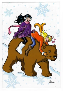 Betty Veronica Summer Surf Party #1 Dan Parent Brown Variant NM - Picture 1 of 4