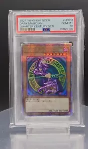 Dark Magician QCCU-JP001 - 25th Secret Rare - PSA 10 GEM MINT/Japanese/Yu-Gi-Oh! - Picture 1 of 3