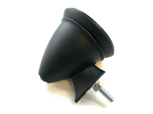 Black Bullet Door Mirror Single Bolt - Picture 1 of 2