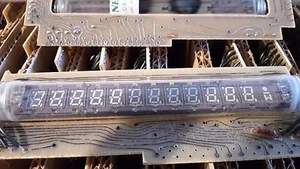 LD8121 NEC JAPAN VFD Tube 12-Digit 7-Segment perfect for Nixie Clock NOS - Picture 1 of 11