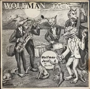 Wolfman Jack & The Wolf Pack LP ORIGINAL 1965 Garage Psych RARE Bread Label - Picture 1 of 1