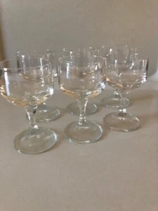 6 x DDR Schnapsglas Gläser HO Mitropa Kneipe Schnaps Glas Stamper 4 cl Likörglas - Bild 1 von 2