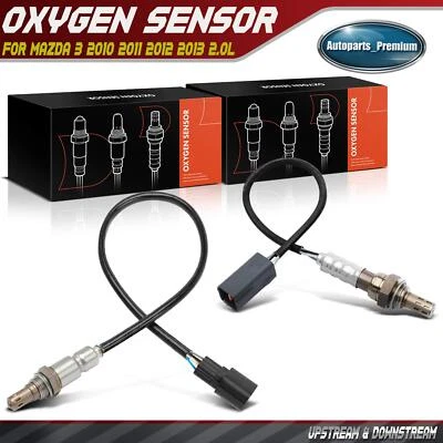 2x sensores de oxígeno O2 aguas arriba y aguas abajo para Mazda 3 2010 2011 2012 2013 2,0 L Foto 1 de 4