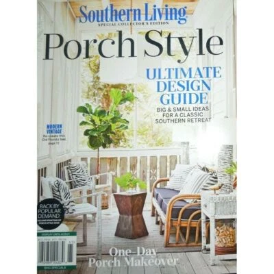 PORCH STYLES southern living special ONE DAY MAKEOVER modern vintage ULTIMATE - Image 1 of 4