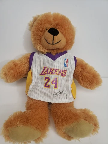 2009 Kobe Bryant #24 Official NBA Bear Los Angeles LA Lakers Basketball Plush Cover