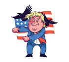 Autoaufkleber Sticker Donald Trump Aufkleber