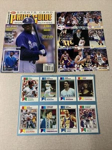 Sports Card Price Guide Oct 1993 Ken Griffey Jr Marino Robinson Favre Cards Lot - Picture 1 of 12