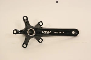 OVAL CONCEPTS 520CX Right Crank Arm 170mm Double No Rings 110 BCD Right ONLY 5CX - Picture 1 of 2