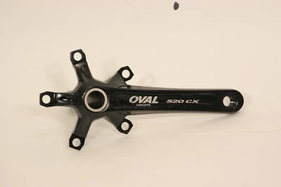 OVAL CONCEPTS 520CX Right Crank Arm 170mm Double No Rings 110 BCD Right ONLY 5CX - Image 1 of 2