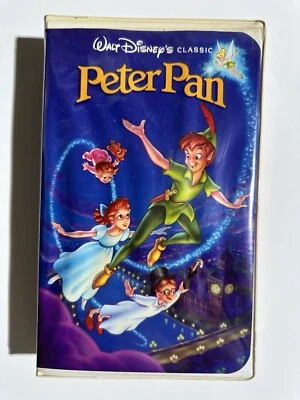 Peter Pan, 1990 VHS, Black Diamond, 1st Home Video Release, TESTED, Works Foto 1 de 4