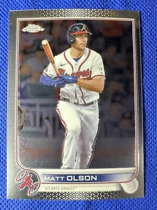 Braves de baseball 2022 #USC72 Matt Olson Topps Chrome Update - Photo 1/2