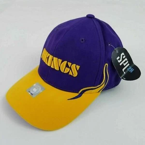 SPL 28 NFL Minnesota Vikings Football Hook & Loop Baseball Hat Cap Vintage - Picture 1 of 11