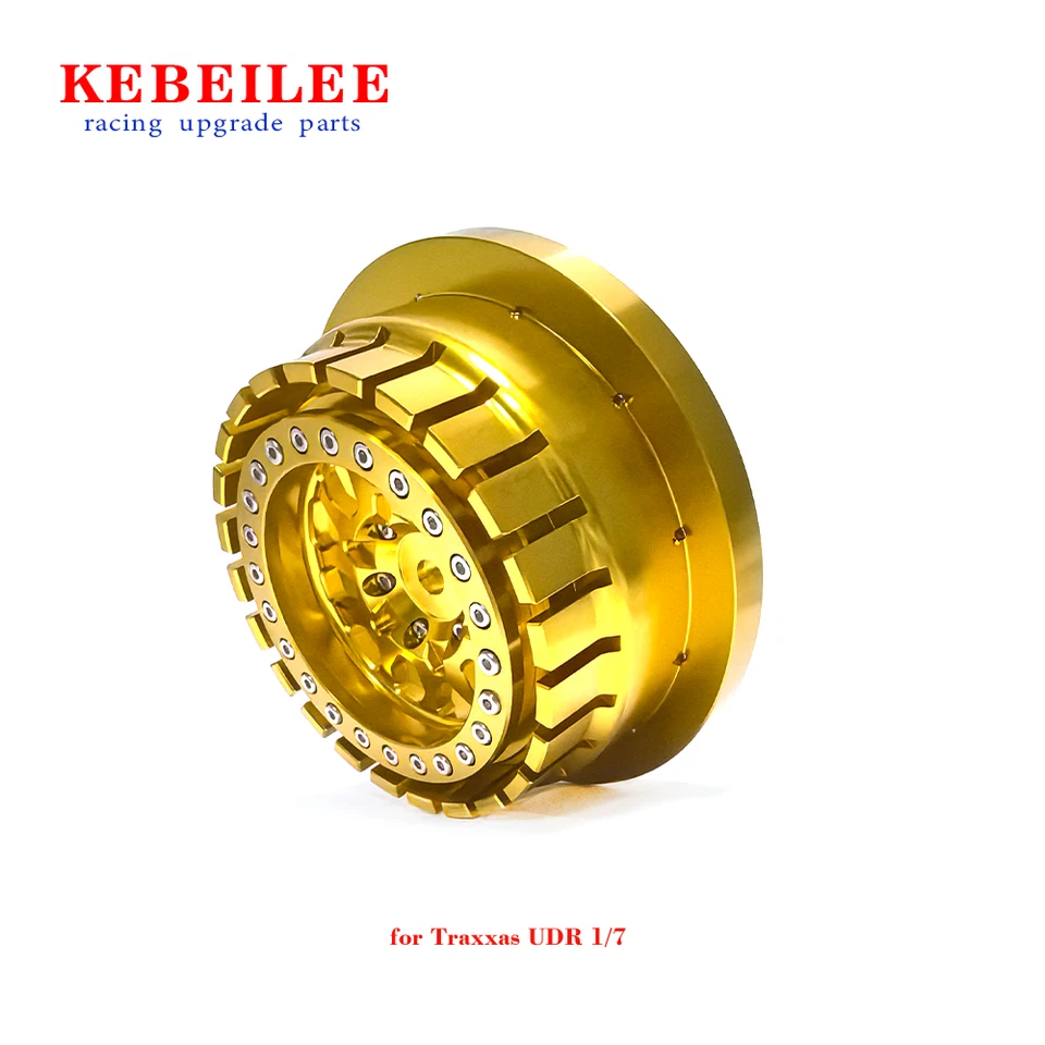KEBEILEE CNC Alu Beadlock wheel V2 Fits Proline Hyrax Tire For Traxxas UDR 1:7 - Image 1 of 1