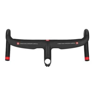 400/420/440mm Full Carbon Integrated Road Bicycle Handlebar Bent bars with stem - Picture 1 of 16