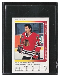 Adesivi Panini 1991-92 #18 Doug Wilson - Foto 1 di 2