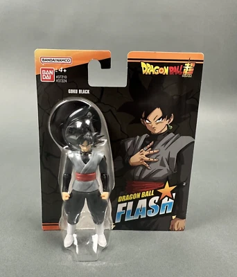 Figura Bandai Namco Dragon Ball Flash Series Negro GOKU 4 Pulgadas Foto 1 de 3
