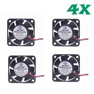5V 40mm Cooling Computer Case Fan 40x40x10mm (1.6 x 1.6 x 0.4 in) 2-Pin 4 Pcs 4x - Picture 1 of 7