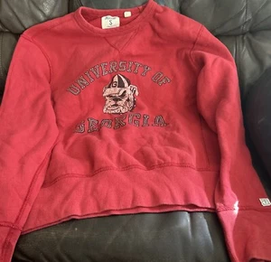 Vintage Tailgate University of Georgia Bulldogs Sweatshirt Size Small Men’s - Picture 1 of 12