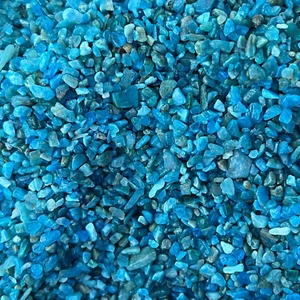 100g Schön Trommelt Blau Apatit Kristall Bulk Polierter Stein Reiki Heilung - Bild 1 von 6