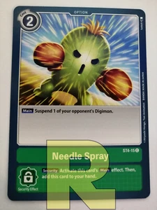 Needle Spray ® ST4-15 C ® Comune ® Digimon Giga Green ® Inglese  - Picture 1 of 1