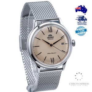Reloj clásico para hombre Orient Bambino RA-AC0020G10B automático esfera champán - Imagen 1 de 6