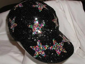 GORRA SOMBRERO DE BÉISBOL LENTEJUELAS MULTICOLOR COINCIDE CON TODO REGALO DE NAVIDAD NUEVO - Imagen 1 de 2
