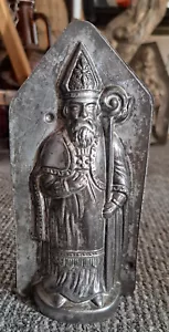 Schokoladenform Bischof Santa Claus Nikolaus Létang Fils Paris antik Rarität - Bild 1 von 24