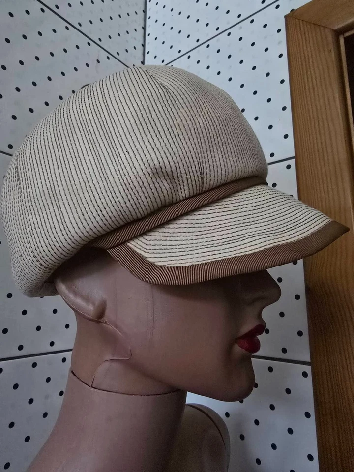 De colección Años 70 Paris Simone-Emilienne Mujer Bowler Sombrero Gorra Visera 104, Rue Durhone Foto 1 de 4