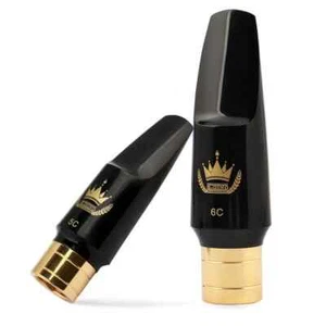 Boquilla Saxofón Alemán Metal Negro Premium Boquilla Soprano/Tenor/Alto - Imagen 1 de 24