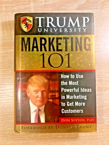 Trump University Marketing 101 Don Sexton Book Strategies to Get More Customers - Picture 1 of 15