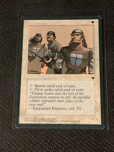Magic the Gathering Fallen Empires Infantería Icaciana (Shuler) - Imagen 1 de 2