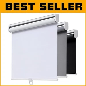 Elegant Cordless Window Blinds 30" x 72" - Thermal Insulated for Full Coverage - Picture 1 of 9