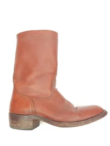 Vintage Frye 2410 13" Campus Boots Brown Size 10 D Made In USA - Picture 1 of 12