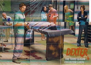 DEXTER SEASON 3 2010 BREYGENT COMPLETE PUZZLE INSERT CARD SET D3-CP1 - D3-CP9 TV - Picture 1 of 1