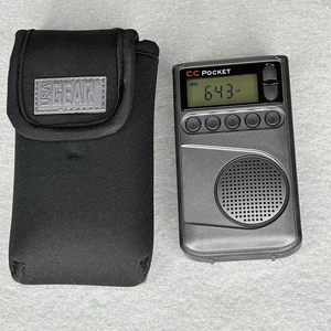 Radio Meteo C. Crane CC Pocket AM FM e NOAA con Orologio e Timer Sonno Funziona - Foto 1 di 8