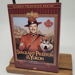 Rare OOP Sergeant Preston Of The Yukon - Season 1 5x DVD Set VG+ - Bild 1 von 3