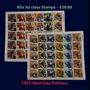 60 x 1st class stamps UK Postage Royal Mail - Picture 1 of 1