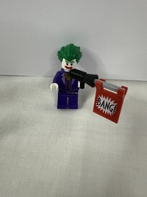 LEGO Batman Movie the Joker Minifigure 70906 Joker With BANG Gun