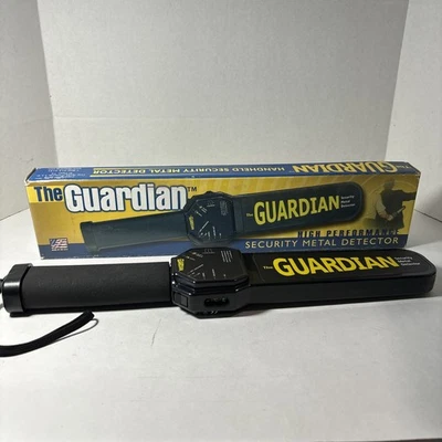 Detector de Metales de Seguridad de Alto Rendimiento The Guardian Completo en Caja Probado JL Foto 1 de 4