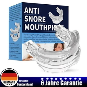 Anti-Schnarch-Mundstück, Effektiv-Schnarchstopper-Aufbissschienen, Beißschiene - Bild 1 von 8