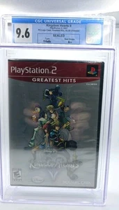 Kingdom Hearts II Sony PlayStation 2 PS2 Sealed New CGC 9.6 A++ Graded - Picture 1 of 5