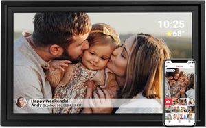 10.1 Inch WiFi Digital Electronic Photo Frame, IPS HD Touch Screen, Built in 16G - Picture 1 of 5